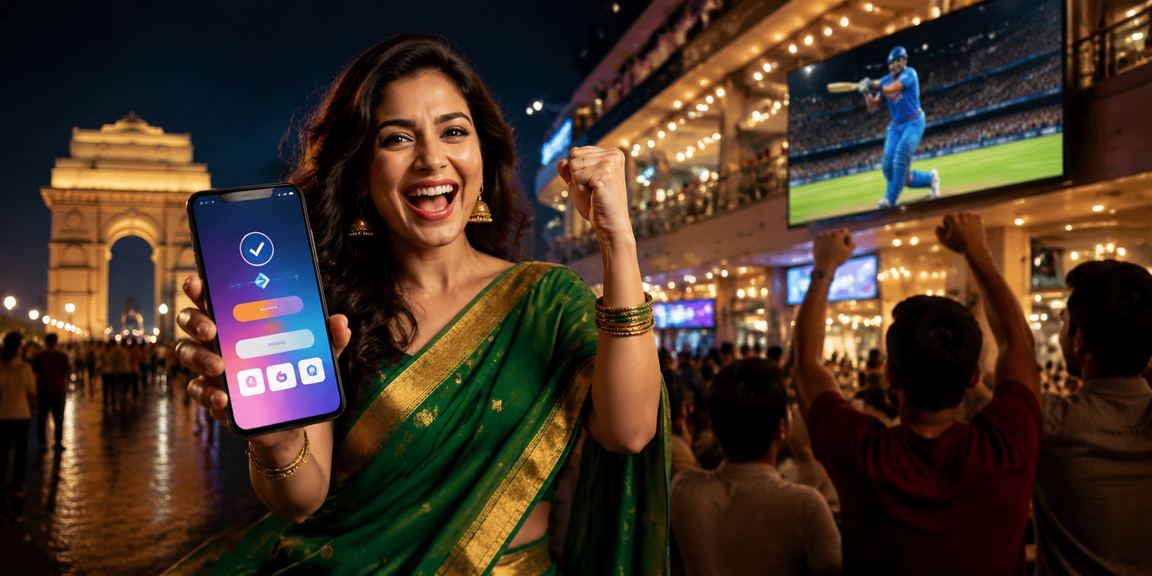 VIP member enjoying cricket betting in Delhi